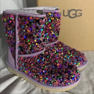 UGG Australia Classic Stellar Chunky Sequin Boots